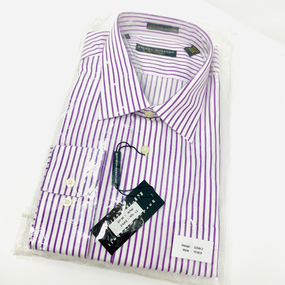 Men's NEW Long Sleeve Sport Shirt 100% Cotton - Picture 5 of 5